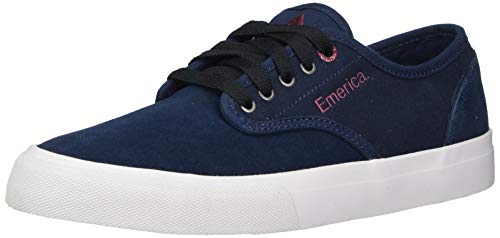 Emerica Mens Wino Standard Low Top Skate Shoe, Blue/grey, 10 Us