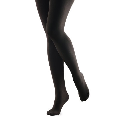 Footsmart Women's Fleece Lined Tights,black,small