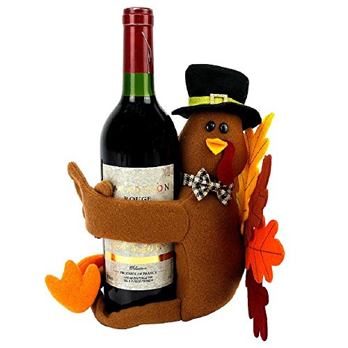 Kohl's Celebrate Fall Together Turkey Hugger Wine Bottle Cover