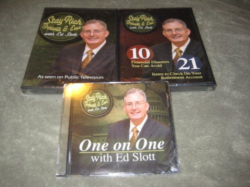 Stay Rich Forever & Ever With Ed Slott & 10 Financial Disasters You Can Avoid, 21 Items To Check On Your Retirement Account 2 Dvd & 1 Cd Set As Seen On Public Television