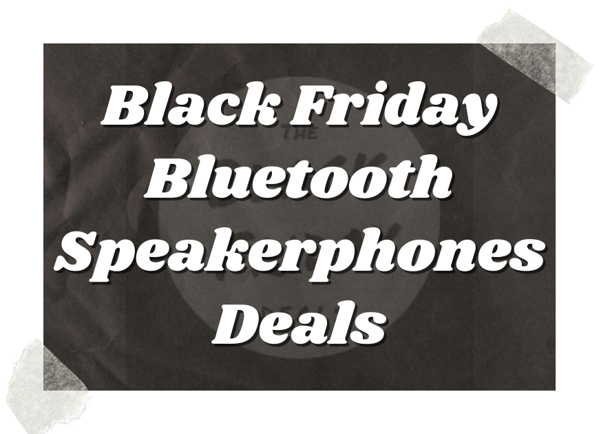 Black Friday Bluetooth Speakerphones Deals