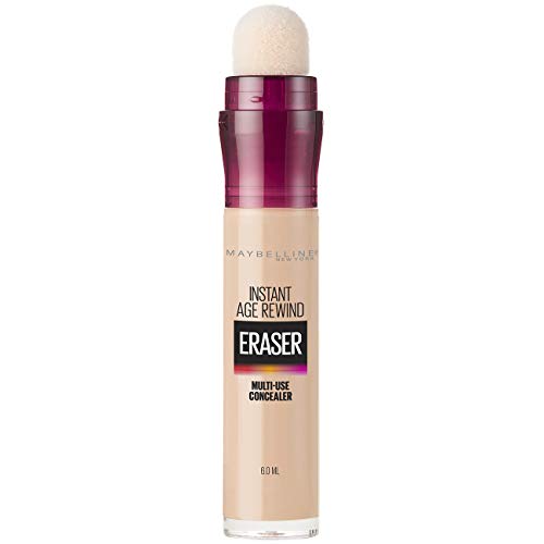 Maybelline Instant Age Rewind Eraser Dark Circles Treatment Multi Use Concealer, Light, 0.2 Fl Oz (pack Of 1)