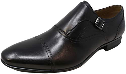 Aldo Men's Palia Monk Strap Dress Loafer Uniform Shoe, Black, 11