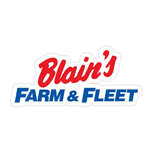 Creamrinhz (3 Pcs/pack) Blain`s Farm And Fleet Merchandise 3x4 Inch Die Cut Stickers Decals For Laptop Window Car Bumper Helmet Water Bottle