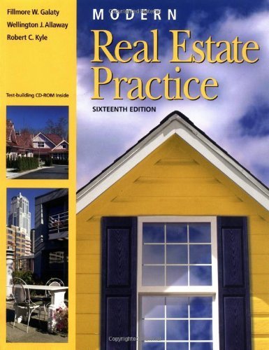 Modern Real Estate Practice 16th Bk&cr Edition By Galaty, Fillmore W., Allaway, Wellington J, Kyle, Robert C. (2002) Paperback