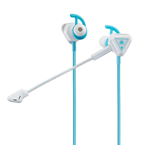 Turtle Beach Battle Buds In Ear Gaming Headset For Mobile Gaming, Nintendo Switch, Xbox One, Xbox Series X|s, Playstation 5, Ps4 Pro And Ps4 Ps5 White/teal