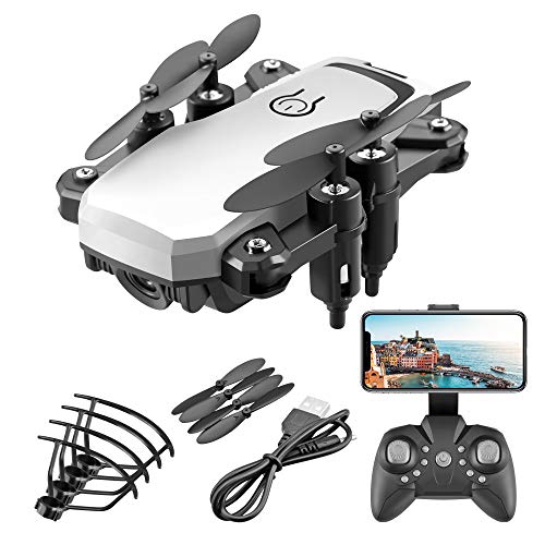 Lf606 Drone Rc Quadcopter Gps Wifi Fpv Drone With Camera Live Video 4k Hd Camera Selfi Drone Foldable Arms Altitude Hold Gesture Control Rc Quadcopter Drone For Kids Adults (silver)