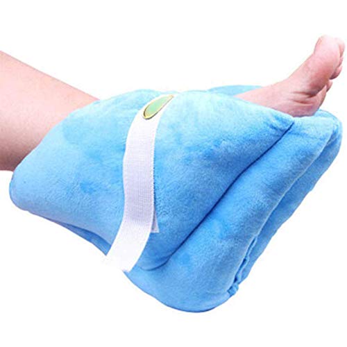 1 Piece Foot Support Pillow Heel Cushion Protector Pillow For Relieveing Foot Pressure，blue