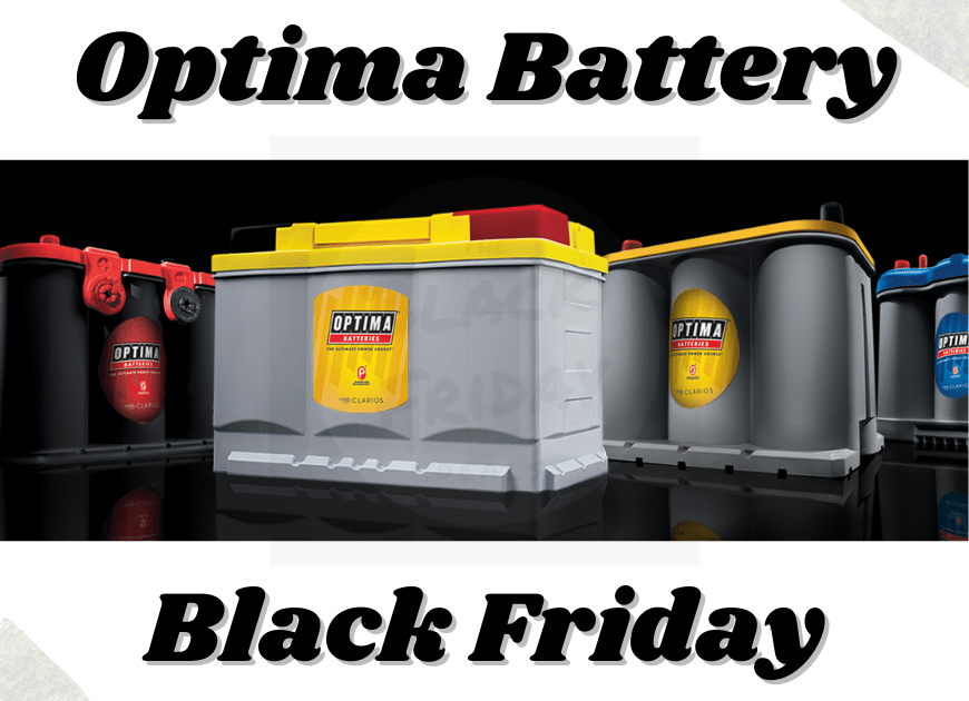 Optima Battery Black Friday