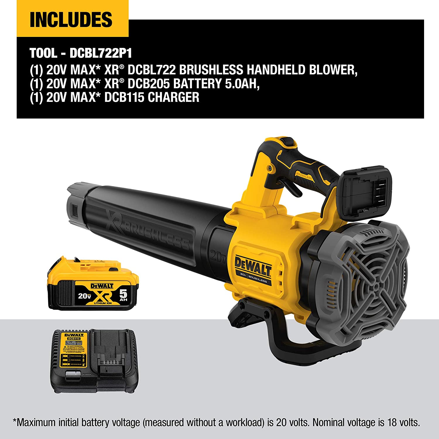 Dewalt 20v Max* Xr Leaf Blower