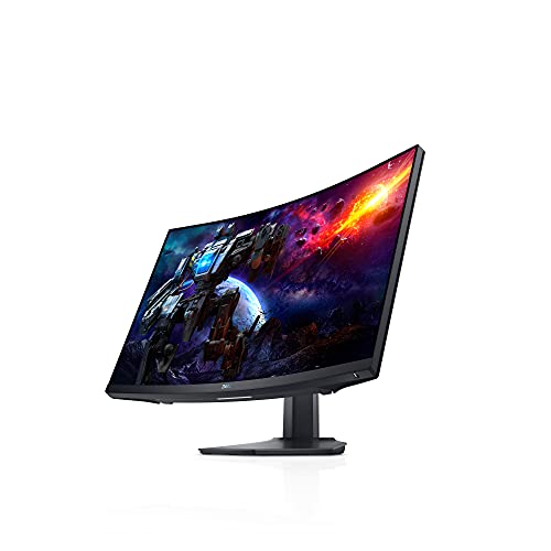 Dell Curved Gaming Monitor 27 Inch Curved Monitor With 165hz Refresh Rate, Qhd (2560 X 1440) Display, Black S2722dgm