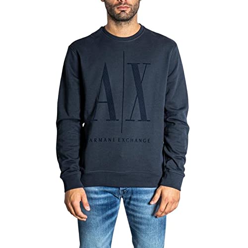 A|x Armani Exchange Men's Contemporary, Navy, M