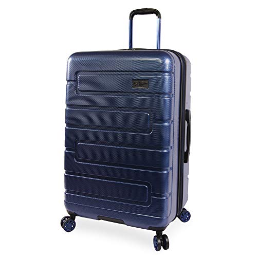 Original Penguin Luggage Crimson 29" Hardside Check In Spinner, Metallic Blue, One Size