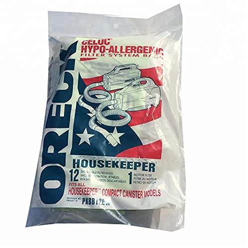 Replacement For Genuine Oreck Xl Buster B Canister Vacuum Bags Pkbb12dw Housekeeper Bag By Oreck