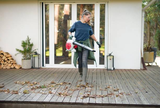 Woman Working In The Garden