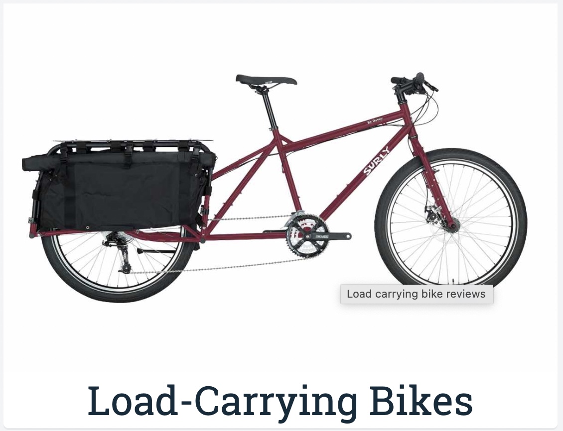 Load Carrying Bikes Black Friday