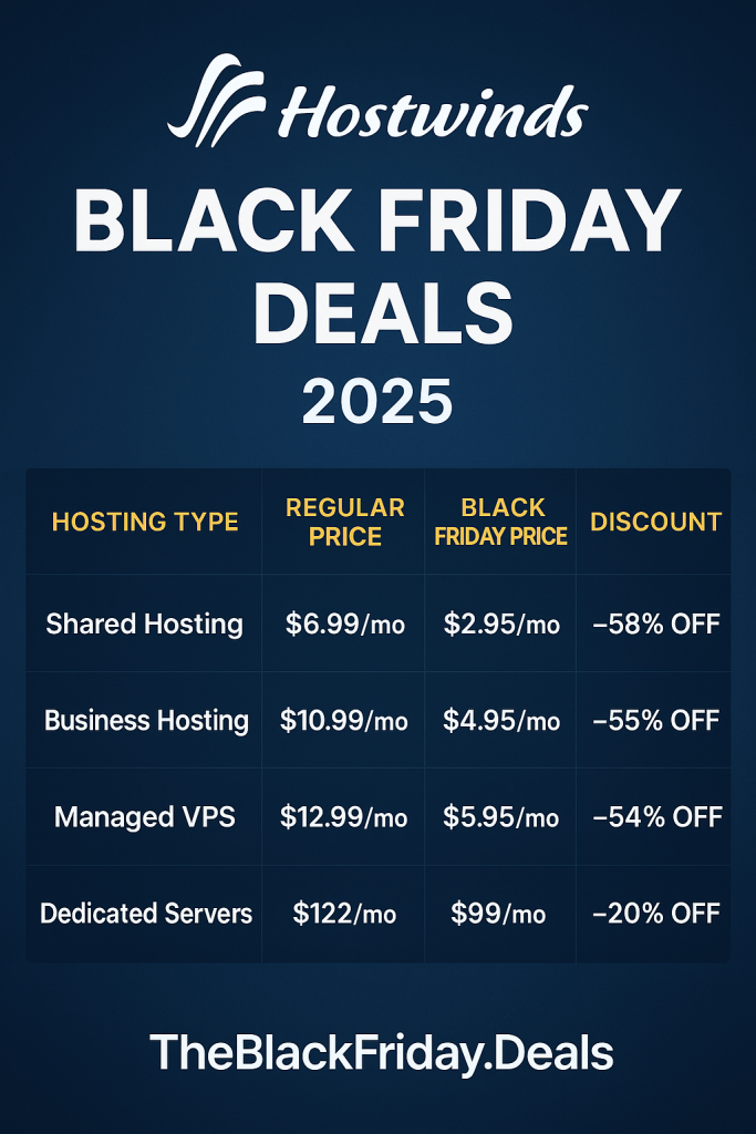 Hostwinds Black Friday