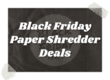 Best Black Friday Paper Shredder Deals 2026